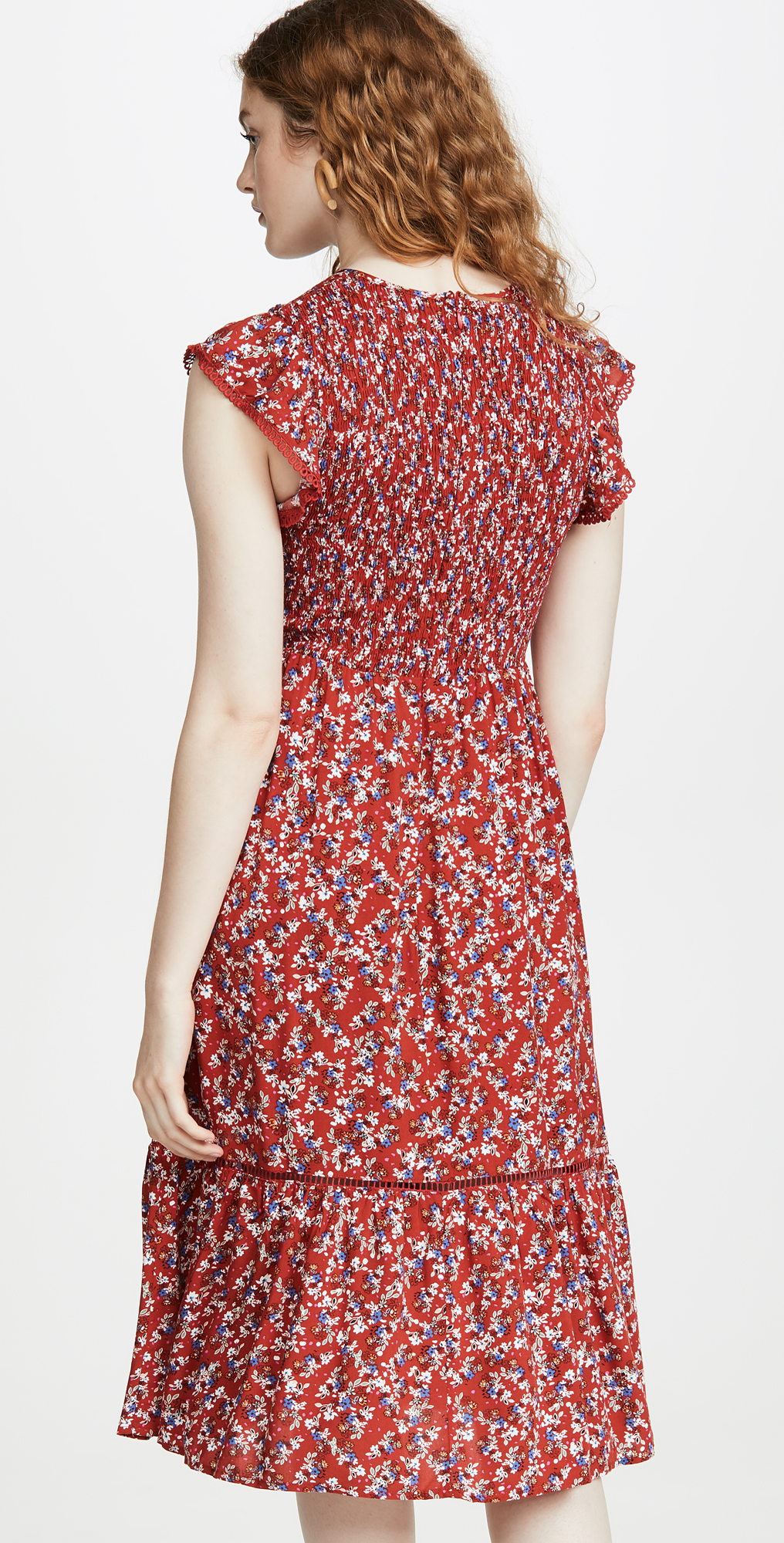 lost and wander pick me midi dress