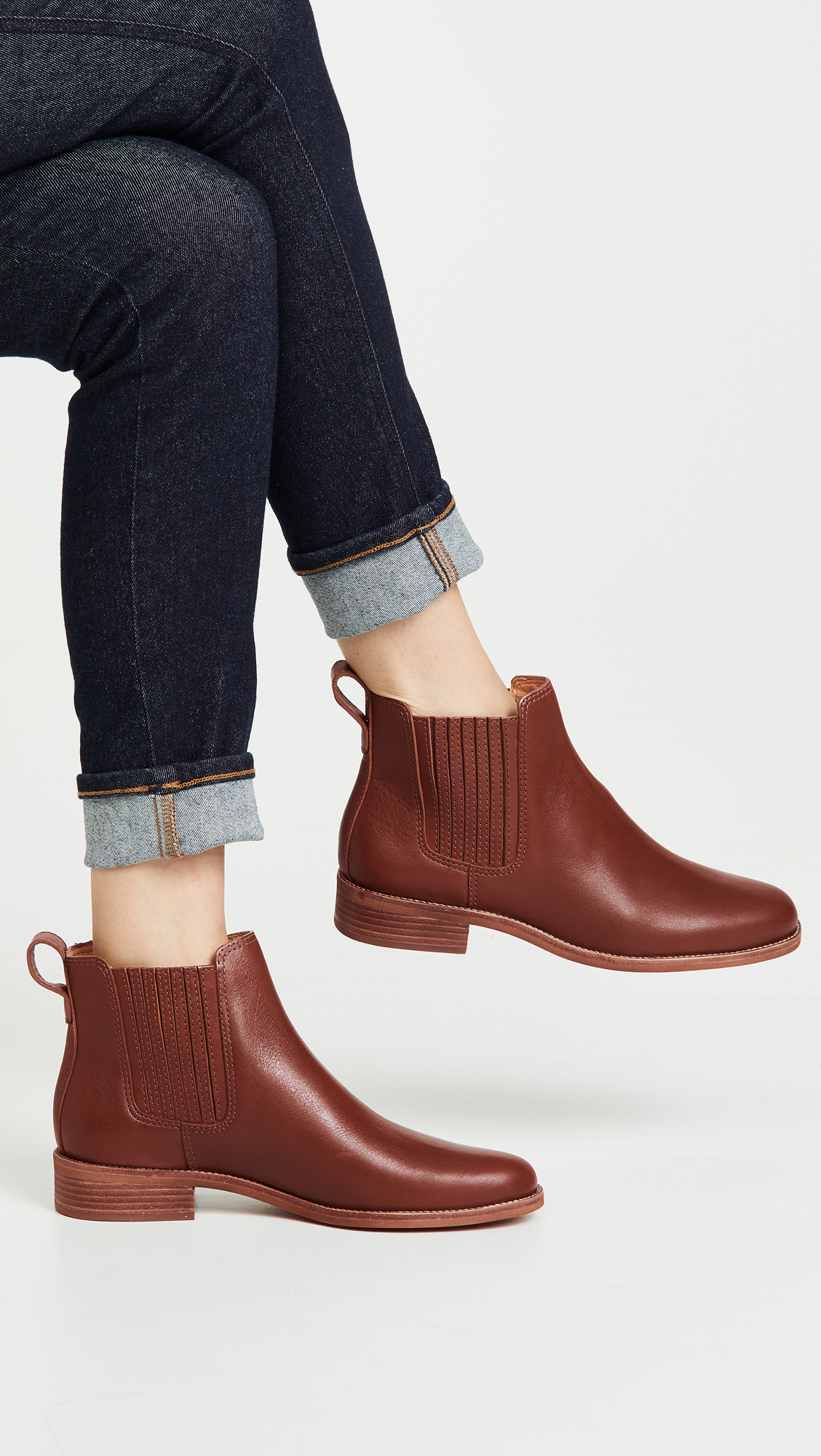 The ramsey chelsea boot in leather Clearance