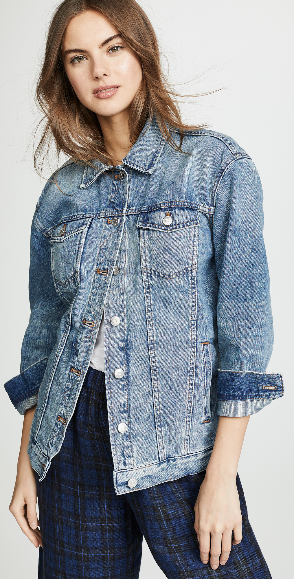 Madewell Short Sleeve Denim Jacket 