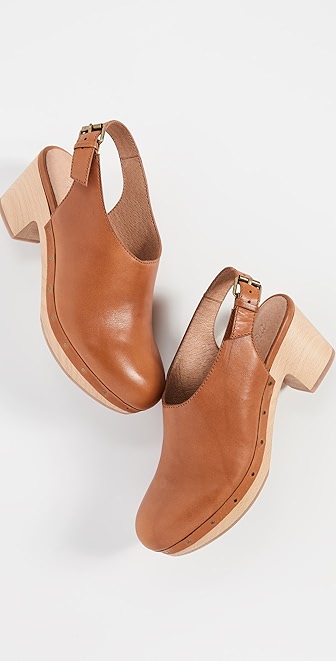 madewell marlo slingback clog