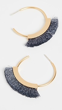 Madewell - Fringe Hoop Earrings