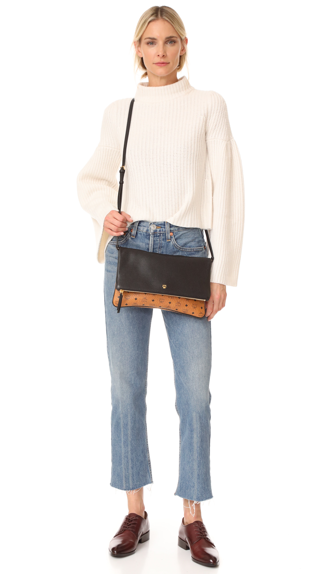 mcm corina crossbody clutch