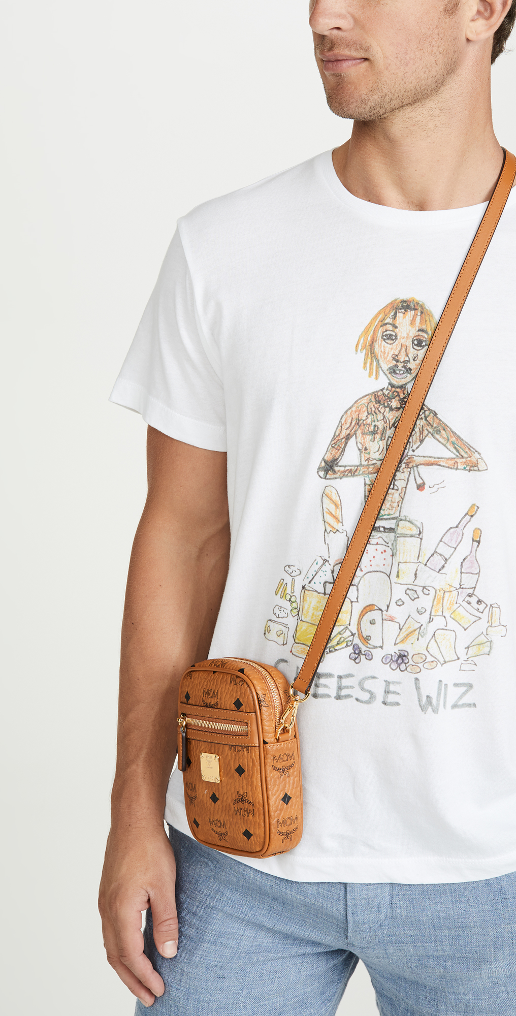 mcm mini crossbody bag