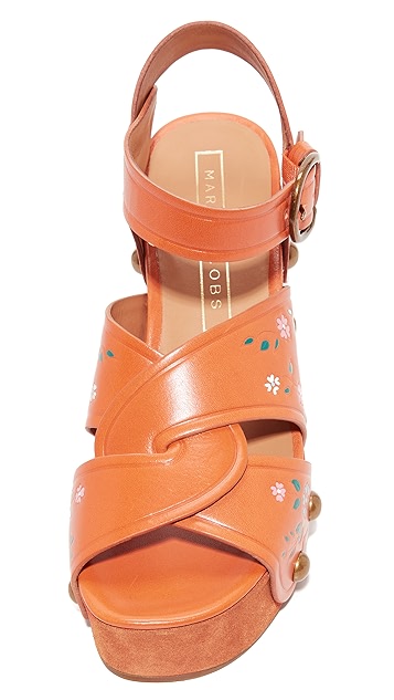 Marc Jacobs Wildflower Wedge Sandals | SHOPBOP