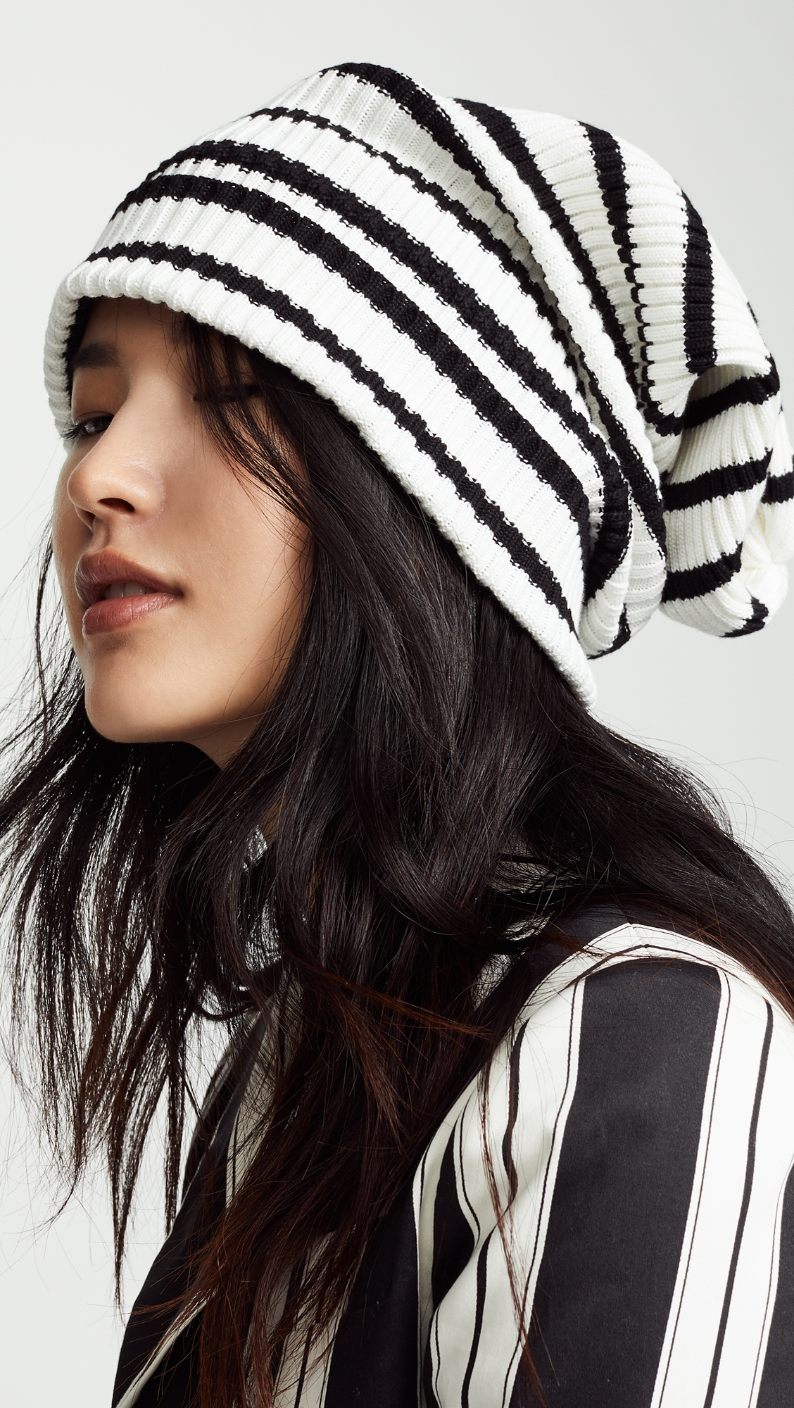 The Marc Jacobs Uneven Stripe Hat Shopbop