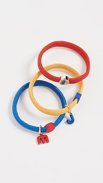 Marc Jacobs The Mj Hair Elastics In Multi Modesens
