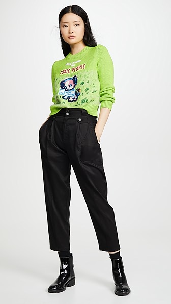 MARC JACOBS MAGDA ARCHER X THE INTARSIA SWEATER