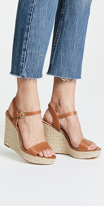 michael kors jill espadrille wedge