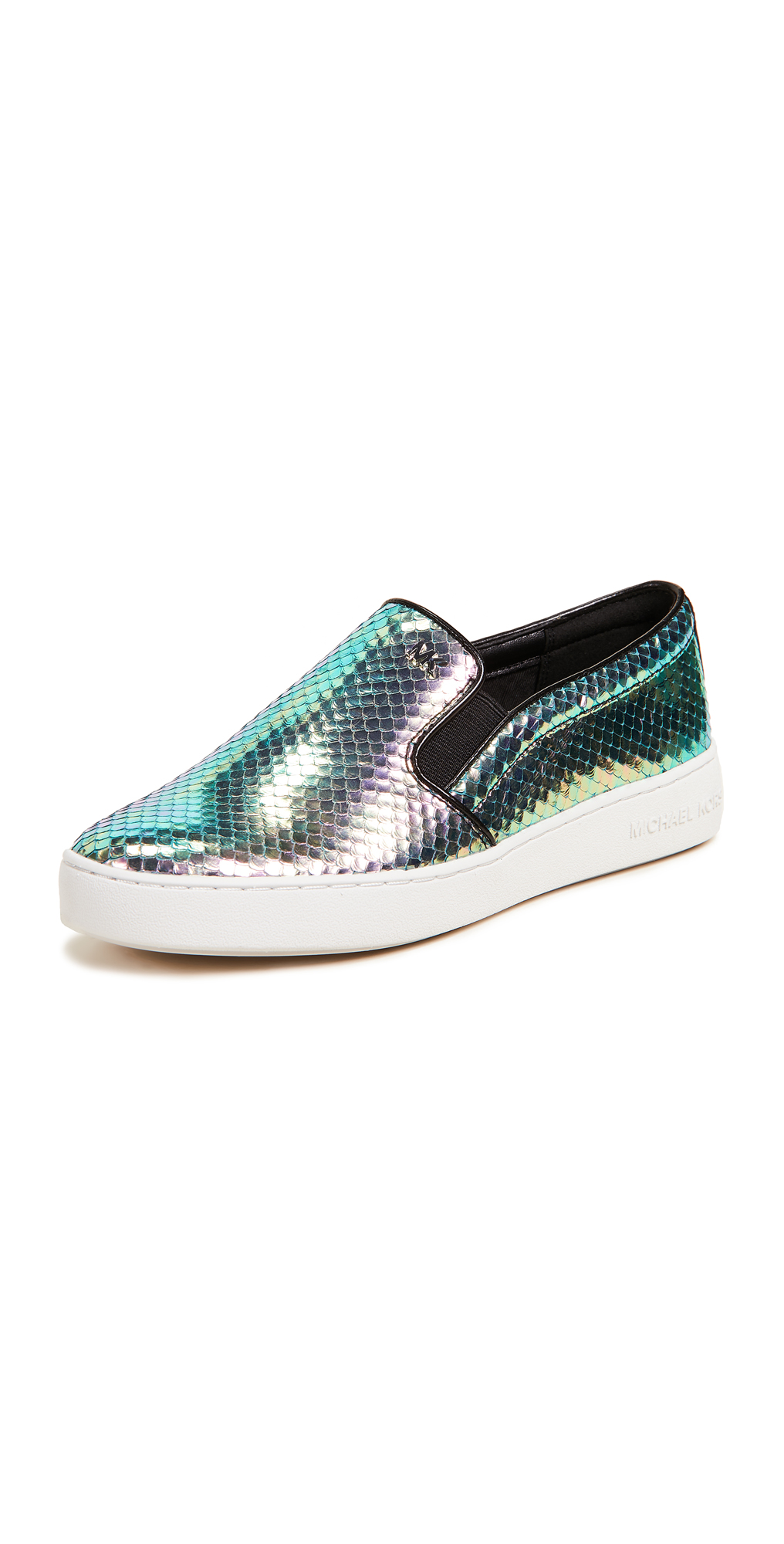 michael kors iridescent sneakers