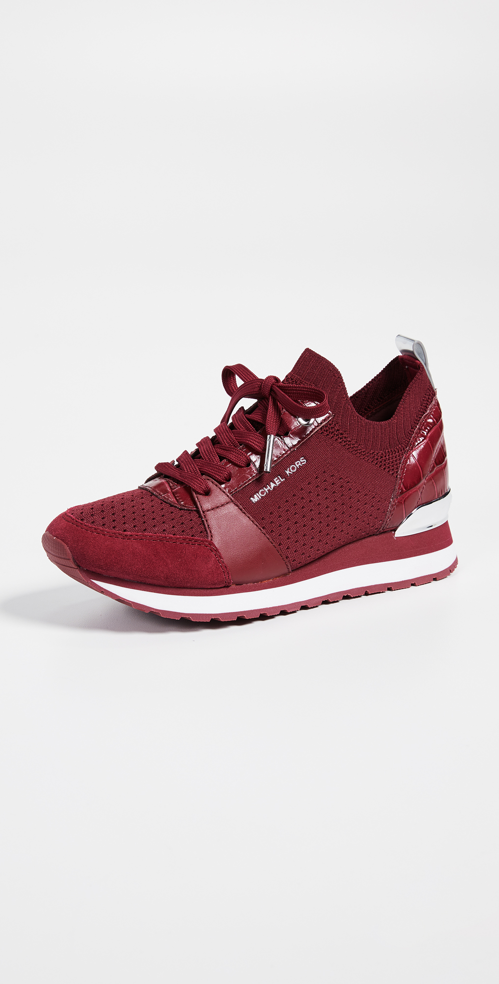 michael kors billie knit sneakers