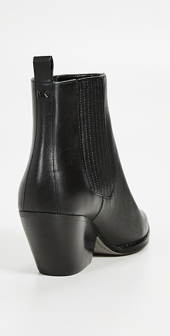 michael kors sinclair leather ankle boot