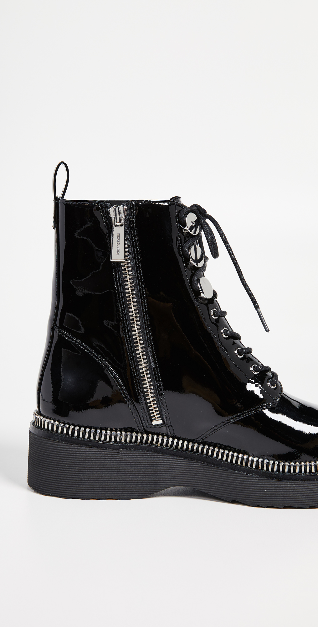 tavie leather combat boot