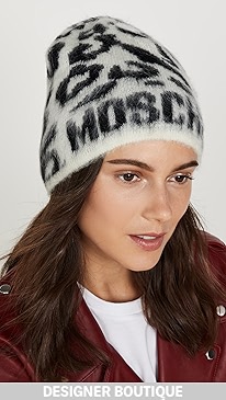 Moschino - Leopard Logo Hat