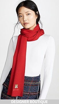 Moschino - Bear Patch Scarf