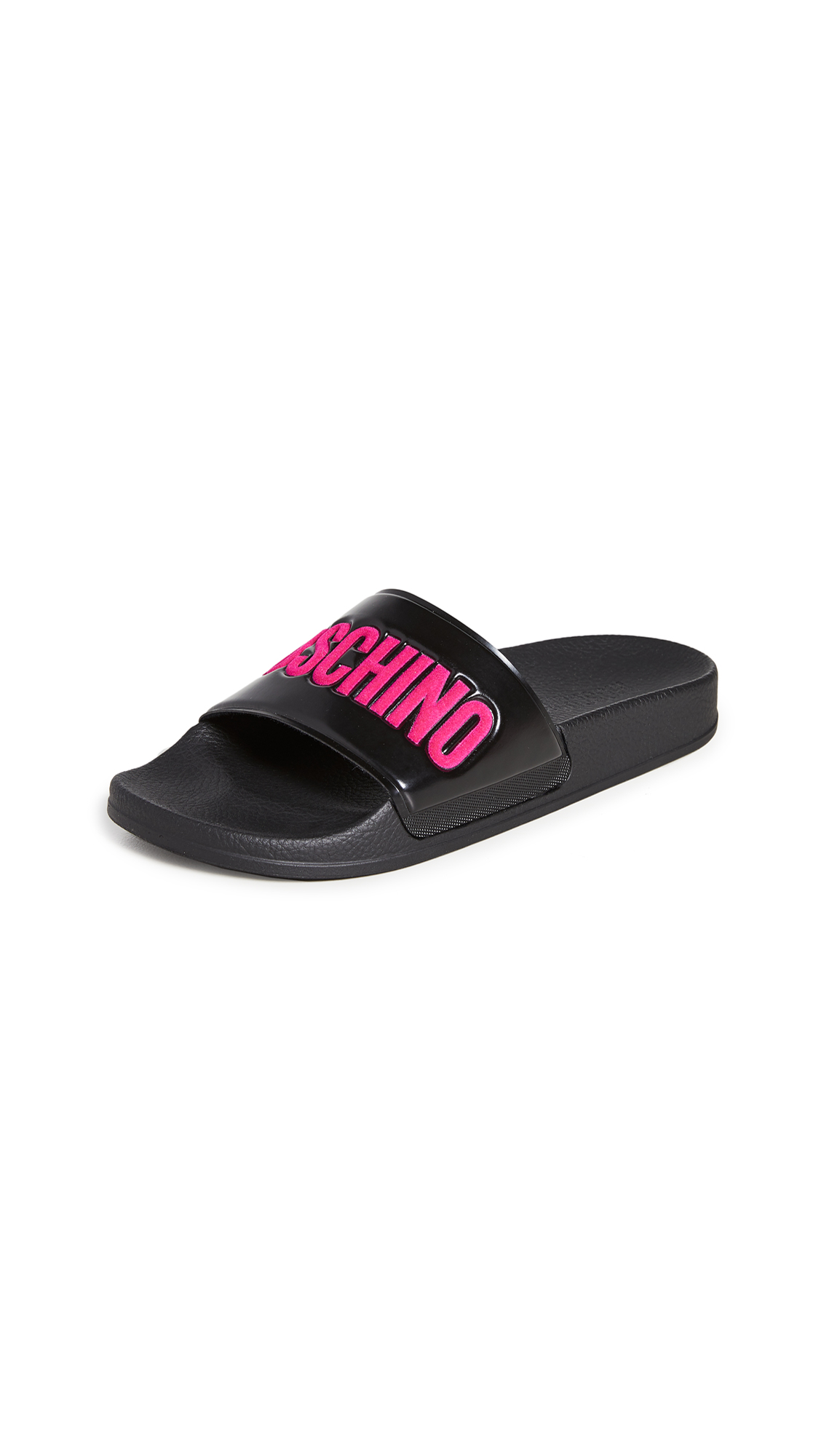 moschino slides sale