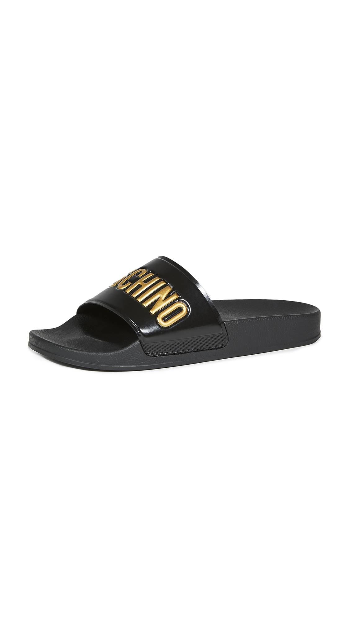 moschino slip ons