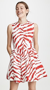 MSGM - Striped Frock Dress