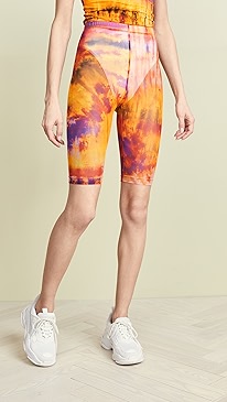 MSGM - Tie Dye Bermuda Shorts