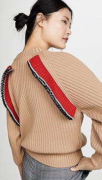 MSGM - Ruffle Pullover