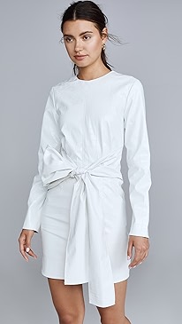 MSGM - Waist Tie Dress