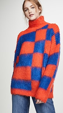 MSGM - Colorblock Turtleneck