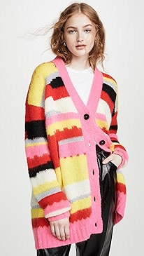 MSGM - Striped Cardigan