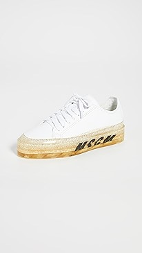MSGM - Glitter Sole Sneakers