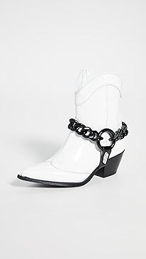 MSGM - Chain Ankle Boots