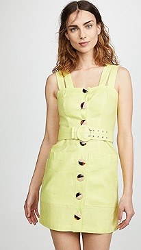 Nicholas - Button Double Strap Dress