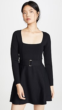 Nicholas - Long Sleeve Skater Dress