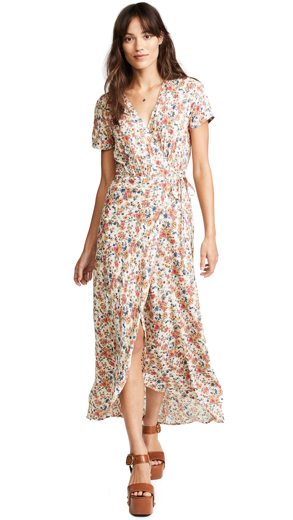 auguste wrap dress