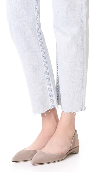 PAUL ANDREW RHEA SUEDE FLATS