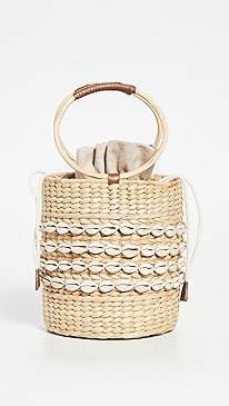 Poolside Bags - Shell Mania Bobbi Bucket