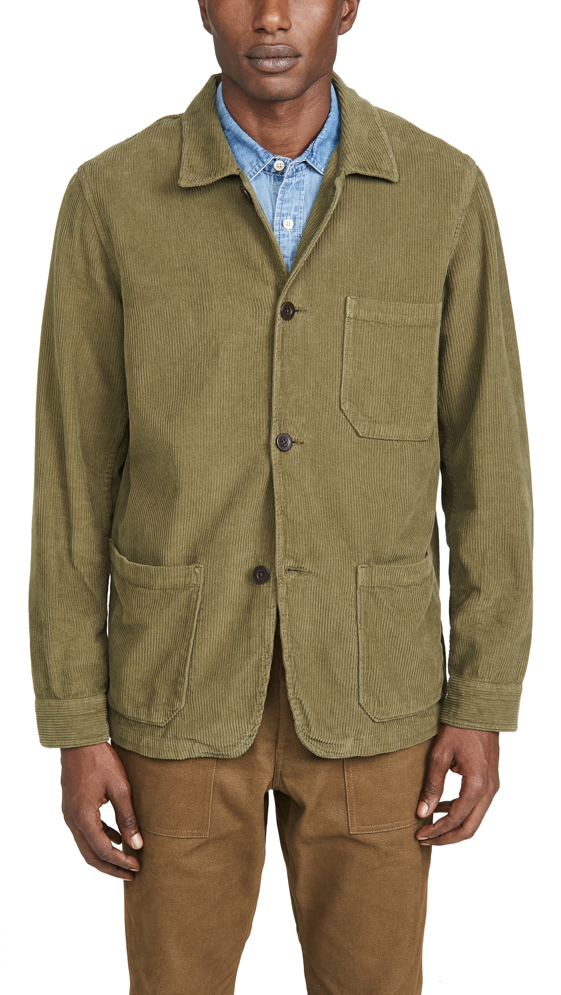 olive chore jacket