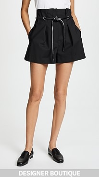 3.1 Phillip Lim - Origami Pleated Shorts