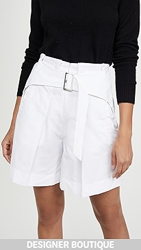 3.1 Phillip Lim - Utility Belted High Waist Shorts