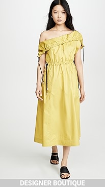3.1 Phillip Lim - Cold Shoulder Parachute Utility Dress