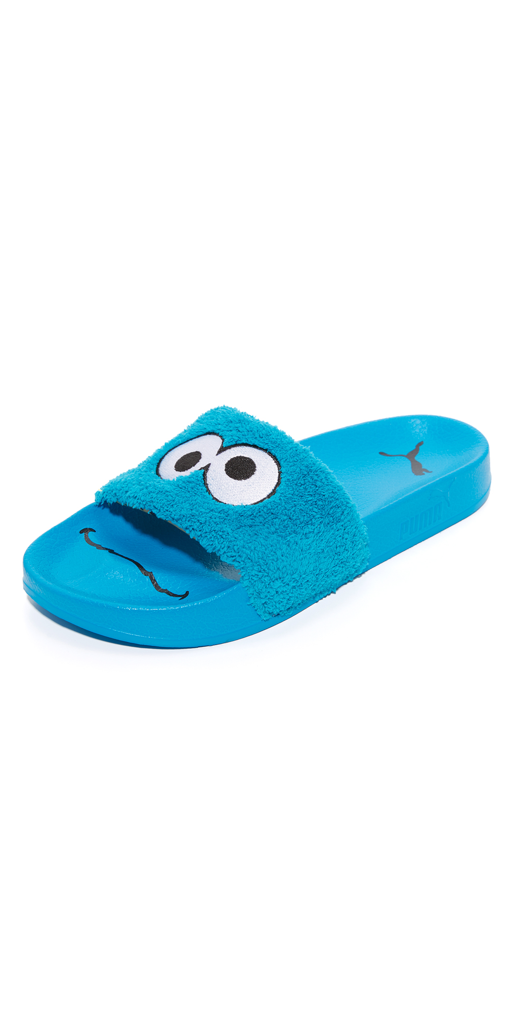 puma slippers cookie monster