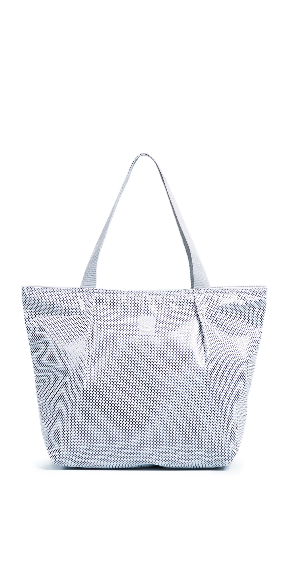puma tote bag silver