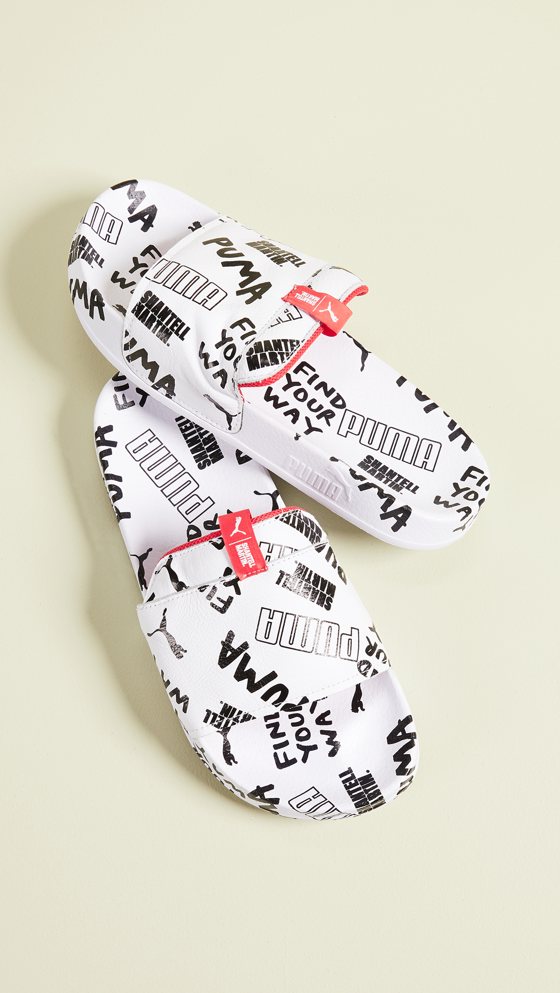 puma x shantell martin leadcat sandals