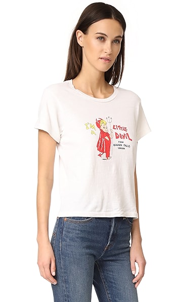 RE/DONE LITTLE DEVIL GRAPHIC TEE