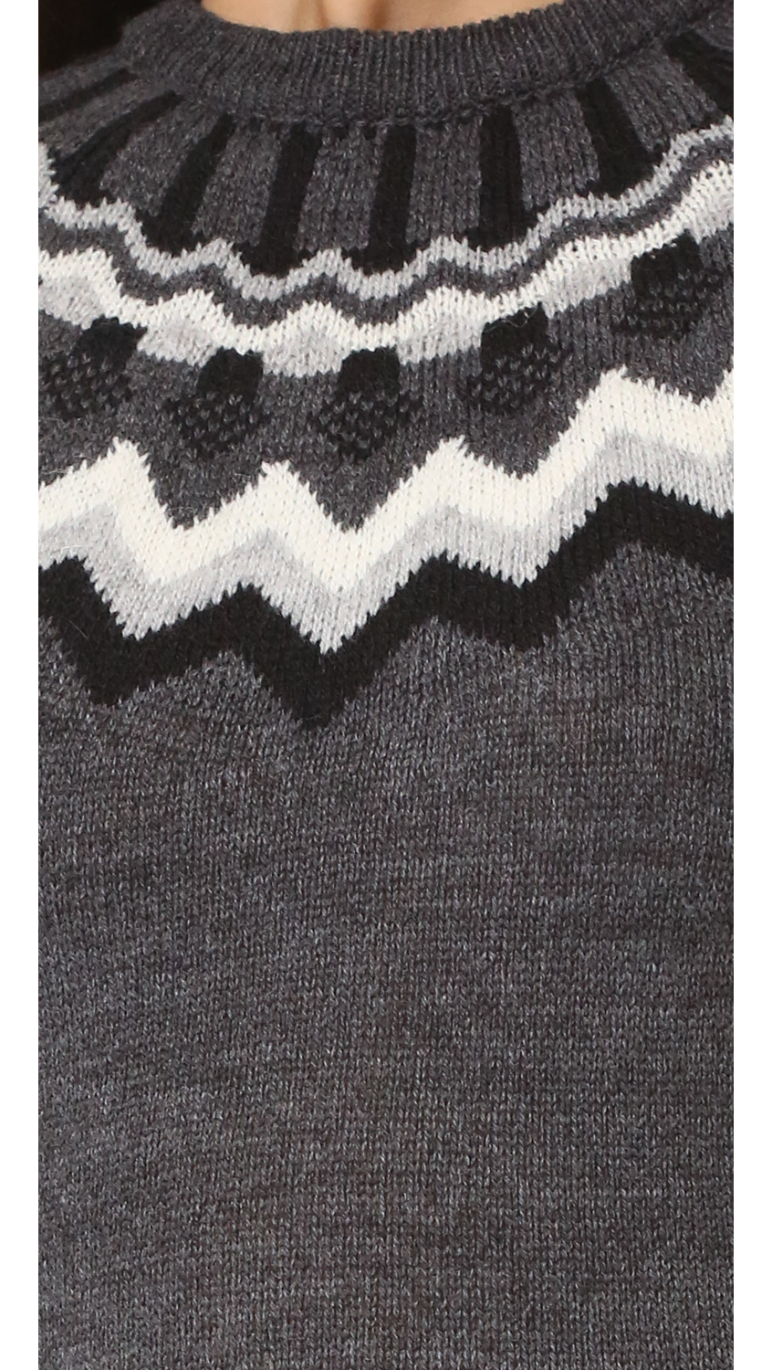 red valentino sweater dress