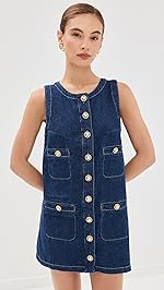 Reformation - Tropez Denim Mini Dress