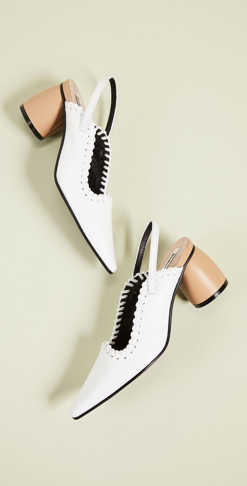 reike nen curved middle slingback