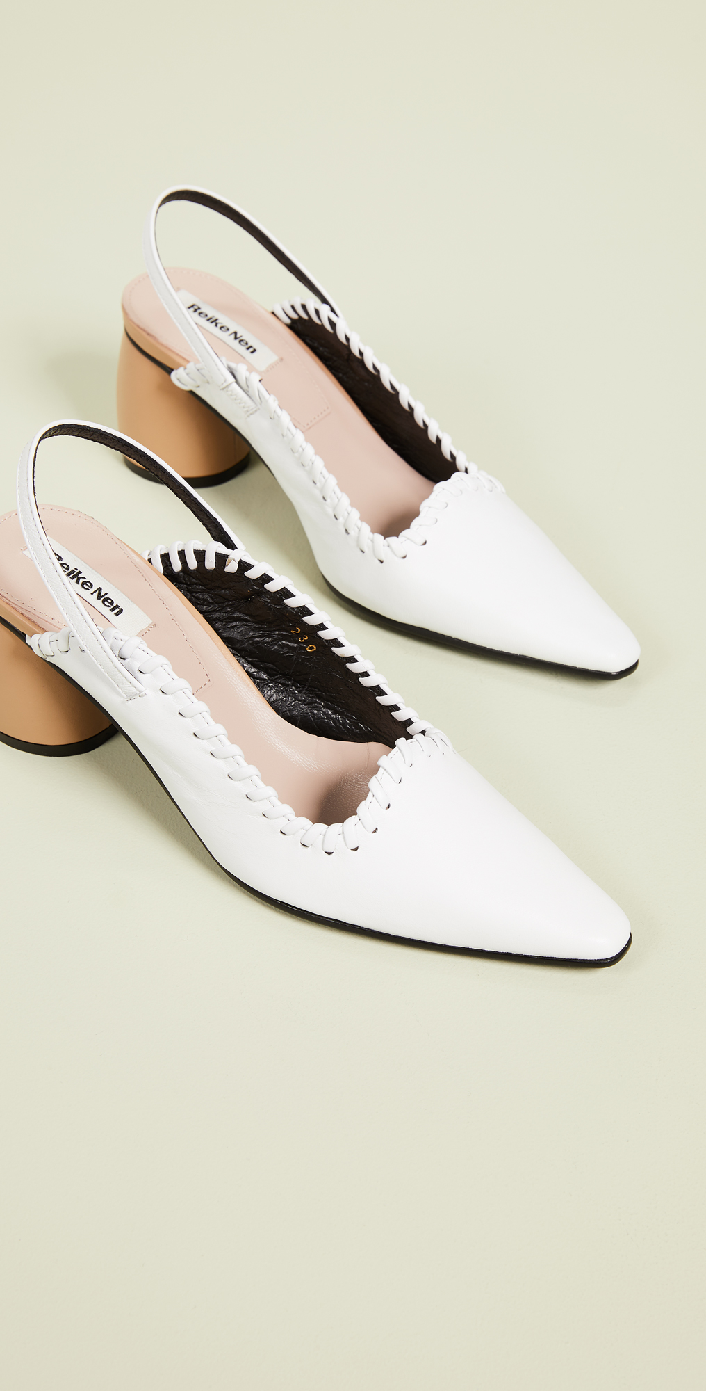 reike nen curved middle slingback