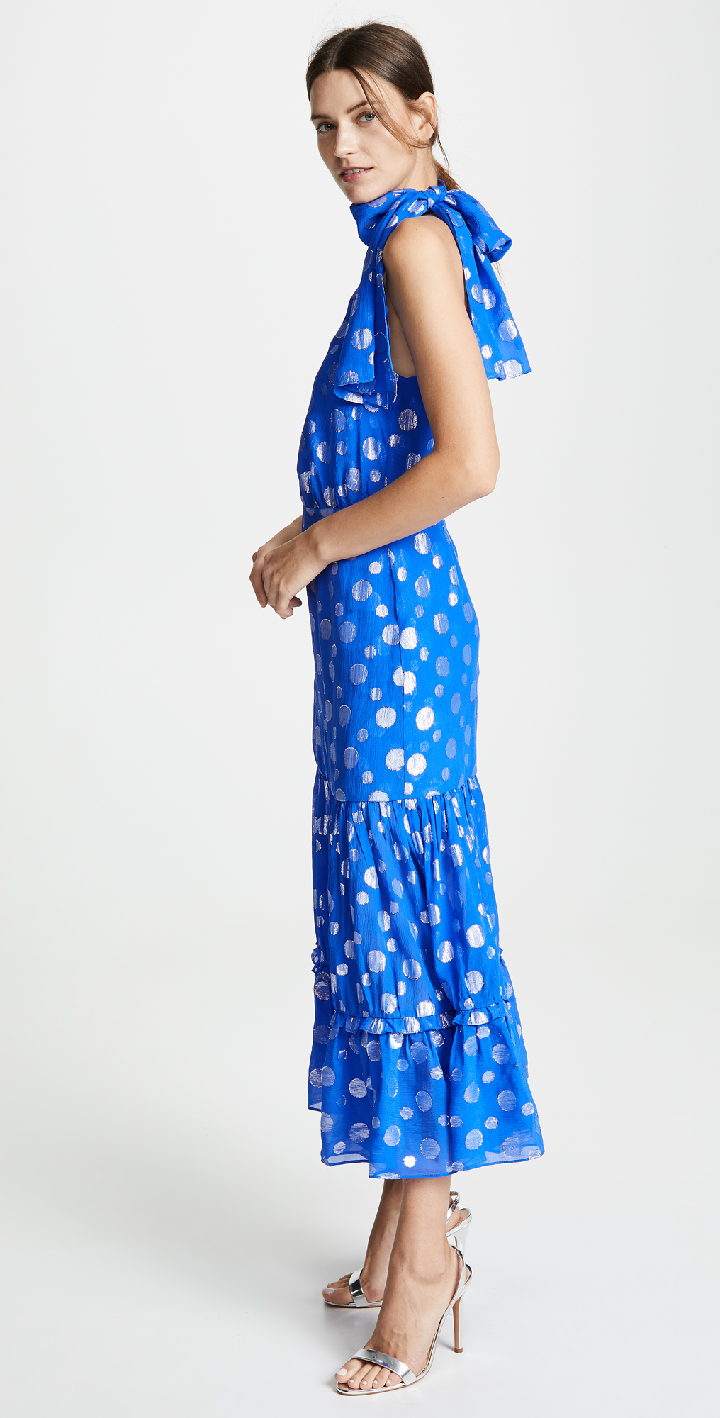 rixo eleanor polka dot dress