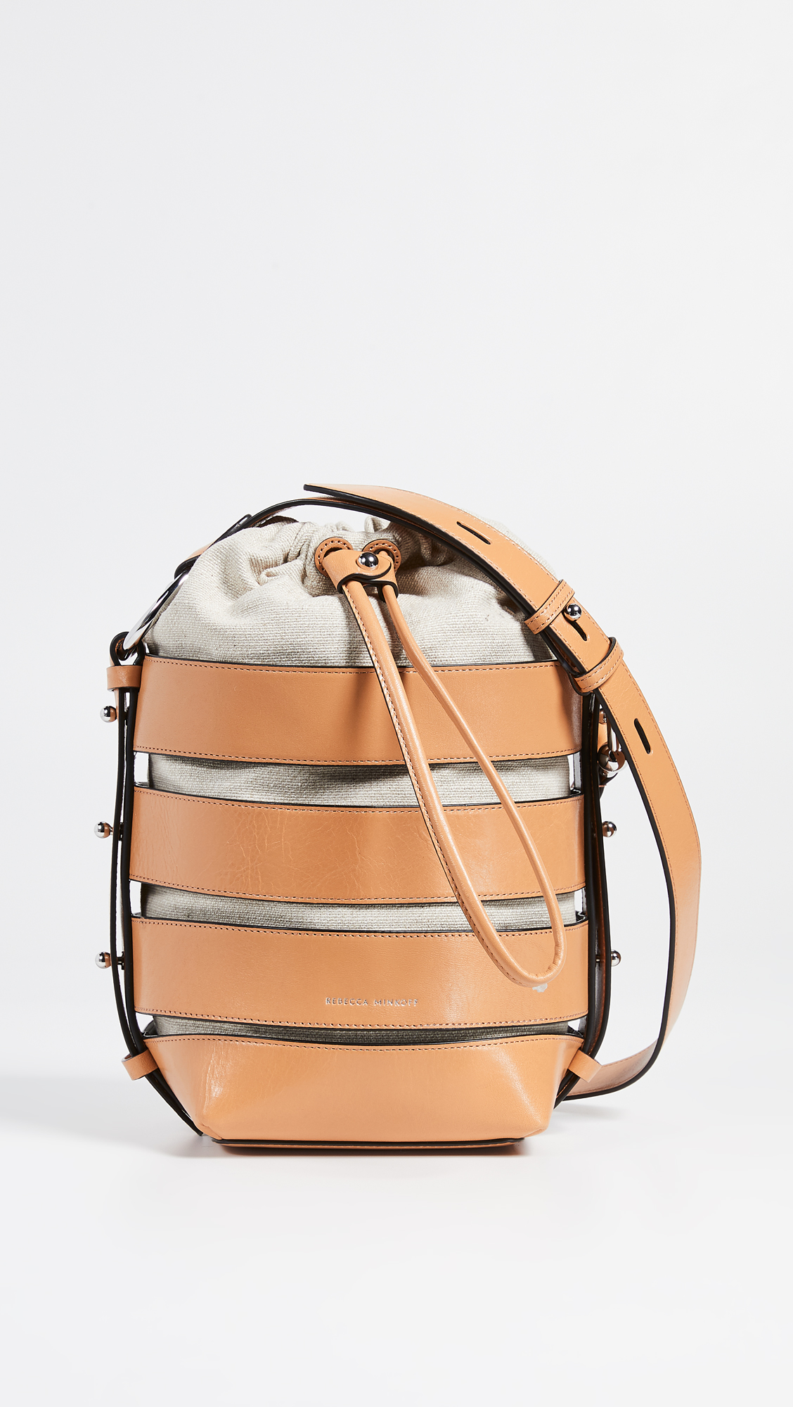 rebecca minkoff caged bucket