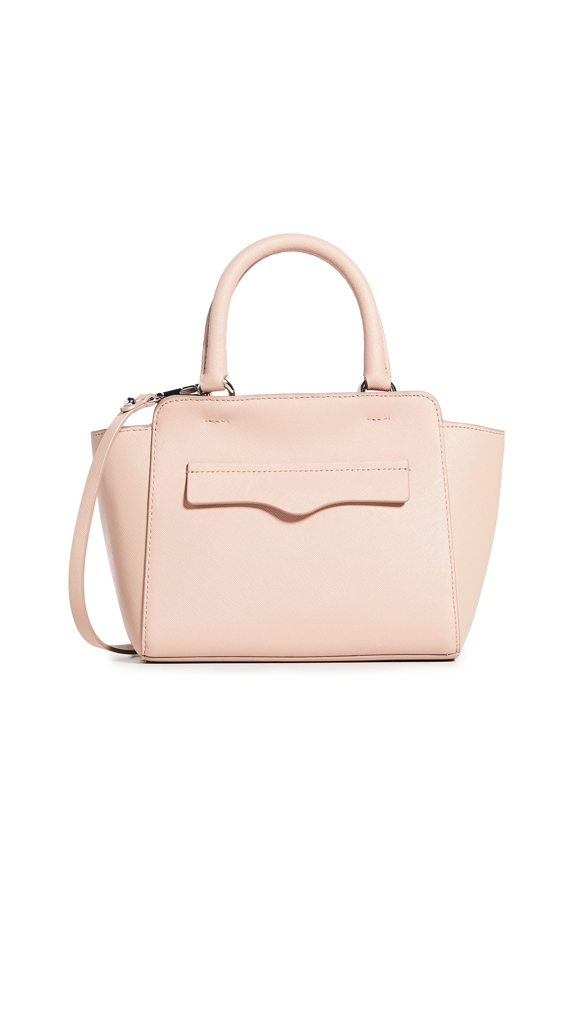 avery leather mini tote