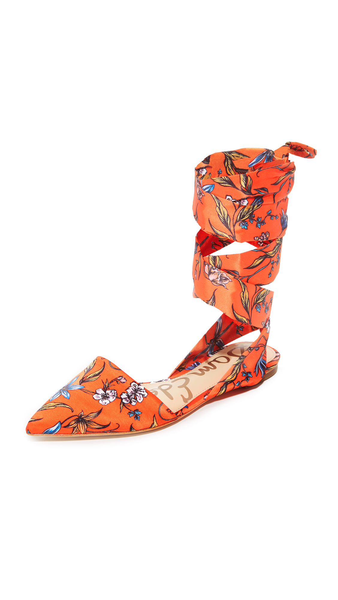 sam edelman orange flats