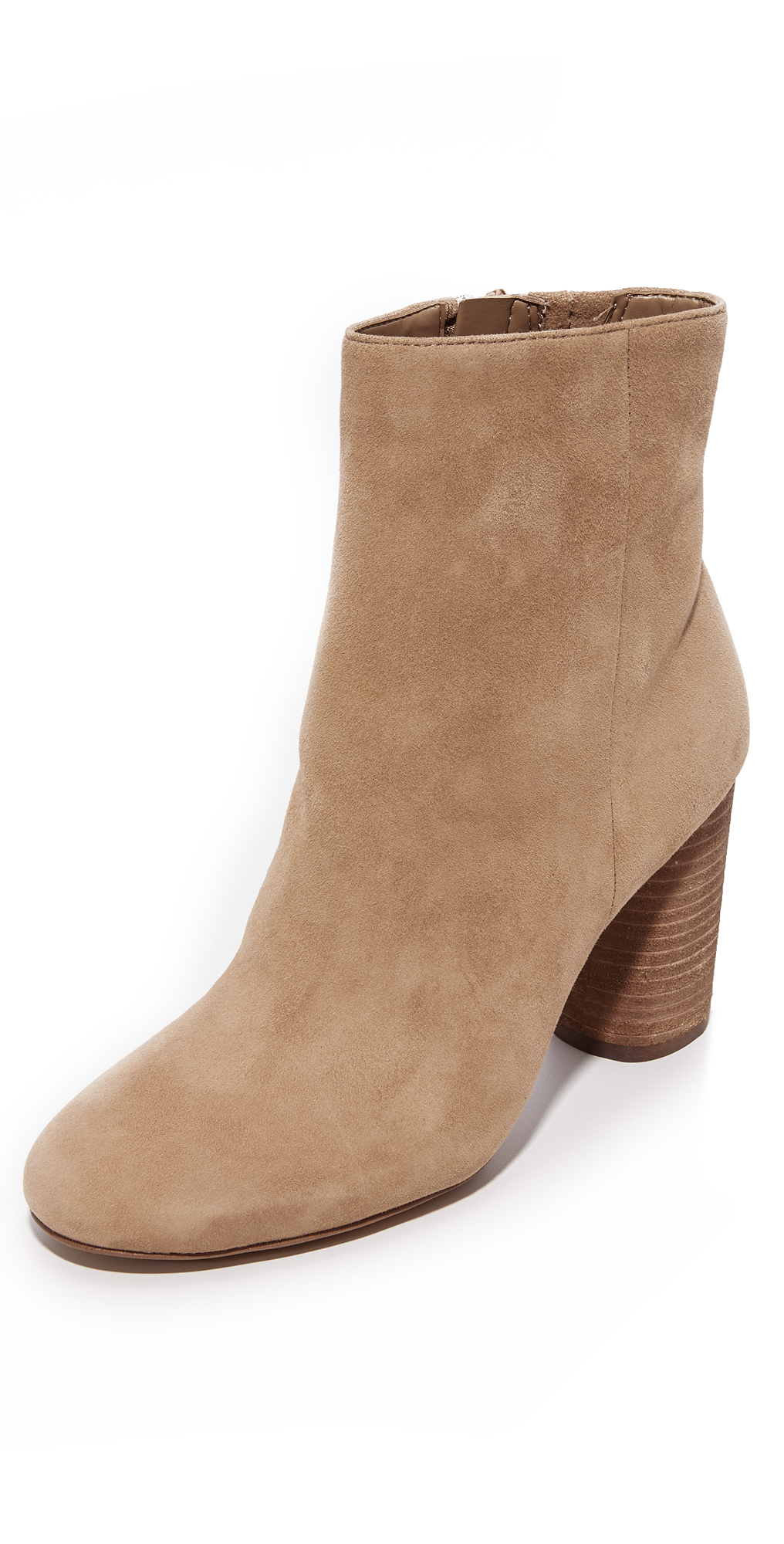 sam edelman corra stacked heel bootie